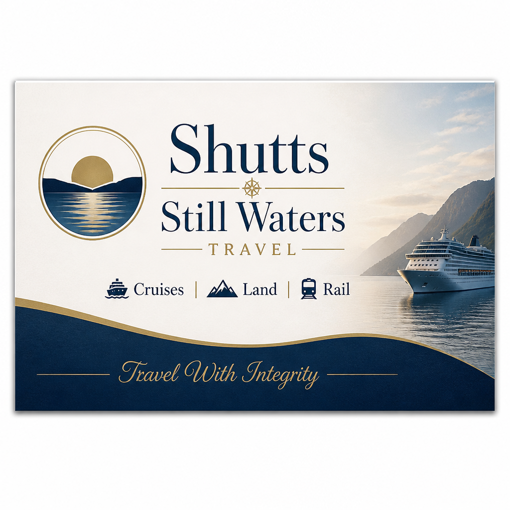 Shutts Still Waters Travel logo